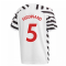 2020-2021 Man Utd Adidas Third Football Shirt (Kids) (FERDINAND 5)