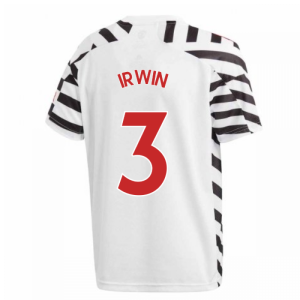 2020-2021 Man Utd Adidas Third Football Shirt (Kids) (IRWIN 3)