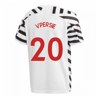2020-2021 Man Utd Adidas Third Football Shirt (Kids) (V.PERSIE 20)