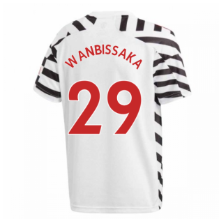 2020-2021 Man Utd Adidas Third Football Shirt (Kids) (WAN-BISSAKA 29)