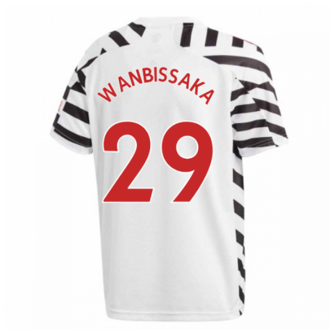 2020-2021 Man Utd Adidas Third Football Shirt (Kids) (WAN-BISSAKA 29)