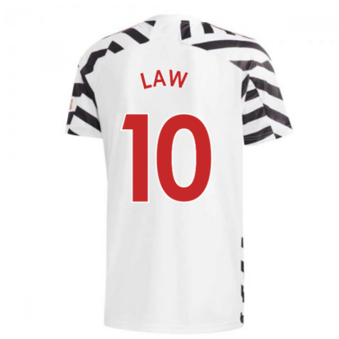 2020-2021 Man Utd Adidas Third Football Shirt (LAW 10)