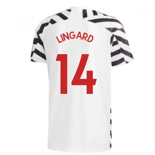 2020-2021 Man Utd Adidas Third Football Shirt (LINGARD 14)