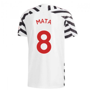 2020-2021 Man Utd Adidas Third Football Shirt (MATA 8)