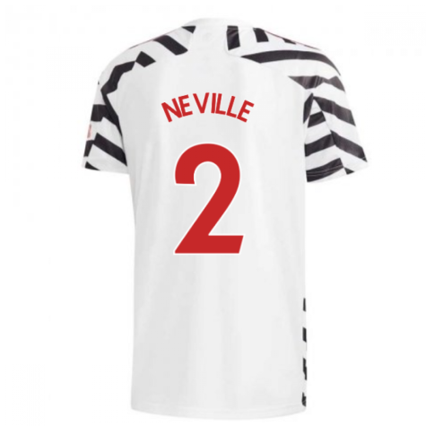 2020-2021 Man Utd Adidas Third Football Shirt (NEVILLE 2)