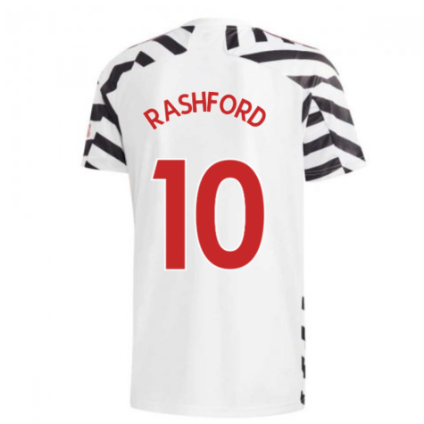 2020-2021 Man Utd Adidas Third Football Shirt (RASHFORD 10)