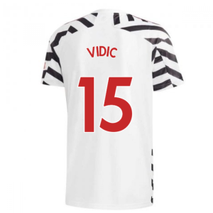 2020-2021 Man Utd Adidas Third Football Shirt (VIDIC 15)