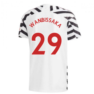 2020-2021 Man Utd Adidas Third Football Shirt (WAN-BISSAKA 29)