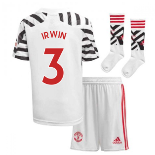 2020-2021 Man Utd Adidas Third Little Boys Mini Kit (IRWIN 3)