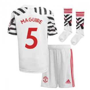2020-2021 Man Utd Adidas Third Little Boys Mini Kit (MAGUIRE 5)