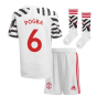 2020-2021 Man Utd Adidas Third Little Boys Mini Kit (POGBA 6)