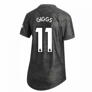 2020-2021 Man Utd Adidas Womens Away Shirt (GIGGS 11)