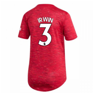 2020-2021 Man Utd Adidas Womens Home Shirt (IRWIN 3)