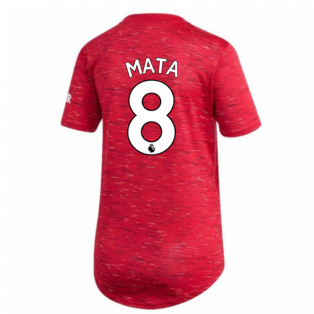 2020-2021 Man Utd Adidas Womens Home Shirt (MATA 8)