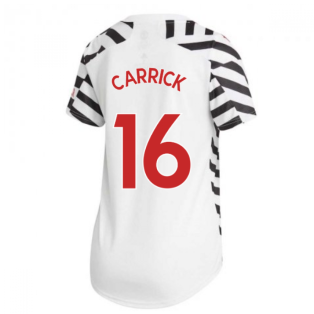 2020-2021 Man Utd Adidas Womens Third Shirt (CARRICK 16)