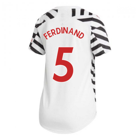2020-2021 Man Utd Adidas Womens Third Shirt (FERDINAND 5)
