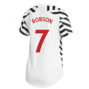 2020-2021 Man Utd Adidas Womens Third Shirt (ROBSON 7)