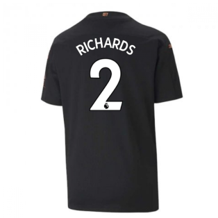2020-2021 Manchester City Puma Away Football Shirt (Kids) (RICHARDS 2)