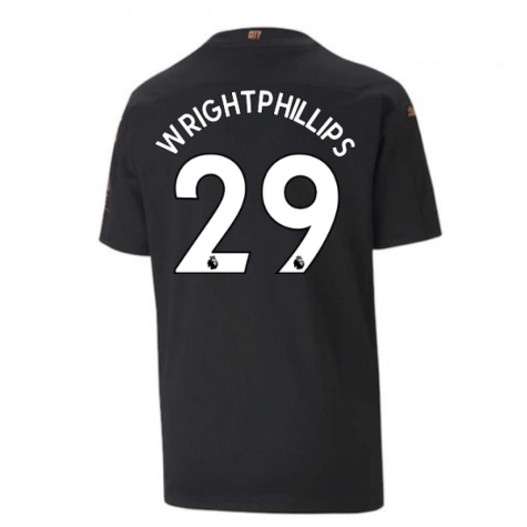 2020-2021 Manchester City Puma Away Football Shirt (Kids) (WRIGHT-PHILLIPS 29)