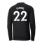 2020-2021 Manchester City Puma Away Long Sleeve Shirt (DUNNE 22)