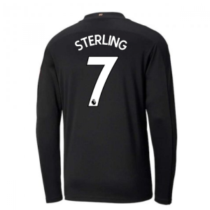 2020-2021 Manchester City Puma Away Long Sleeve Shirt (STERLING 7)