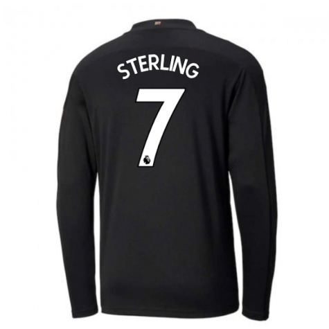 2020-2021 Manchester City Puma Away Long Sleeve Shirt (STERLING 7)