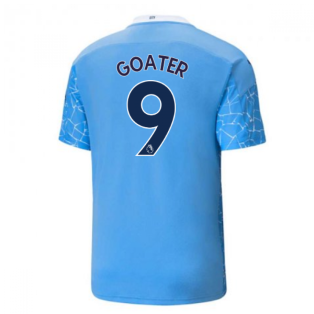 2020-2021 Manchester City Puma Home Football Shirt (GOATER 9)