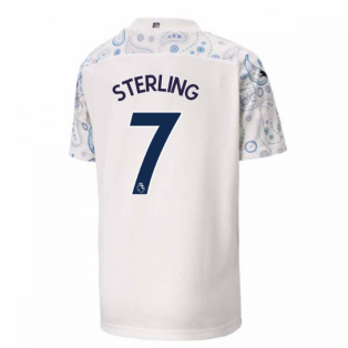 2020-2021 Manchester City Puma Third Football Shirt (Kids) (STERLING 7)