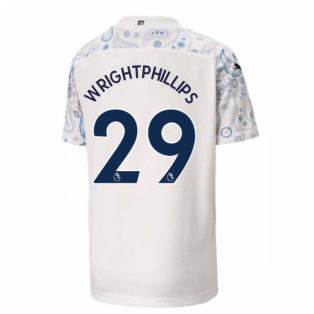 2020-2021 Manchester City Puma Third Football Shirt (Kids) (WRIGHT-PHILLIPS 29)