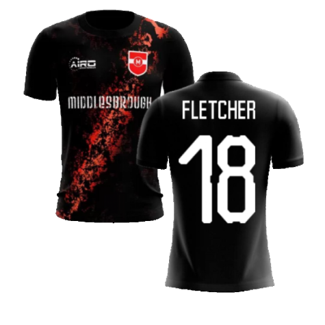 2023-2024 Middlesbrough Third Concept Football Shirt (Fletcher 18)