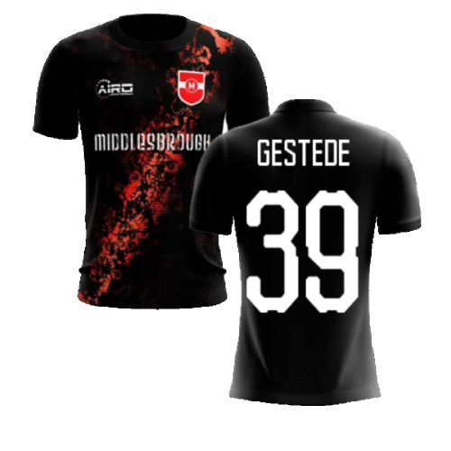 2025-2026 Middlesbrough Third Concept Football Shirt (Gestede 39)