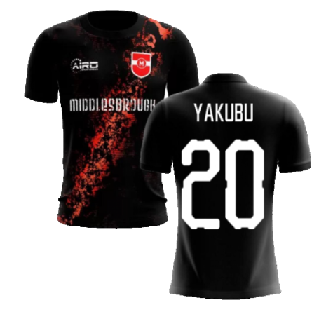 2023-2024 Middlesbrough Third Concept Football Shirt (Yakubu 20)