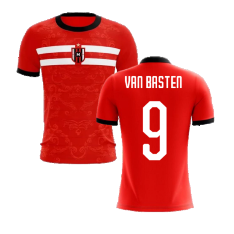 2023-2024 Milan Away Concept Football Shirt (Van Basten 9)