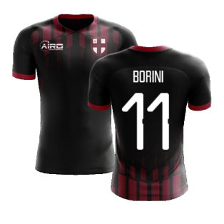 2020-2021 Milan Pre-Match Concept Football Shirt (BORINI 11)