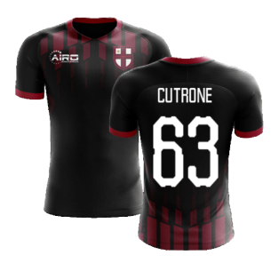 2020-2021 Milan Pre-Match Concept Football Shirt (CUTRONE 63)