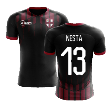 2023-2024 Milan Pre-Match Concept Football Shirt (NESTA 13)