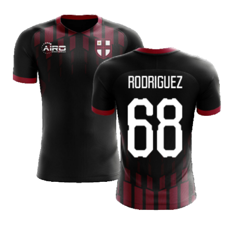 2024-2025 Milan Pre-Match Concept Football Shirt (RODRIGUEZ 68)