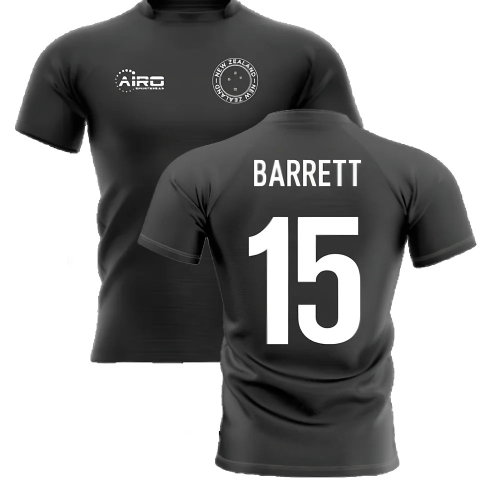 2025-2026 New Zealand Home Concept Rugby Shirt (Barrett 15)