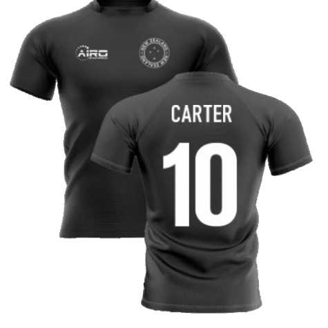 2023-2024 New Zealand Home Concept Rugby Shirt (Carter 10)