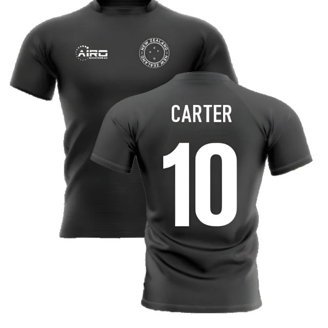 2025-2026 New Zealand Home Concept Rugby Shirt (Carter 10)