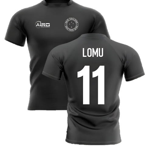 2025-2026 New Zealand Home Concept Rugby Shirt (Lomu 11)