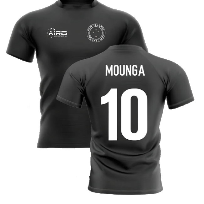 2025-2026 New Zealand Home Concept Rugby Shirt (Mounga 10)