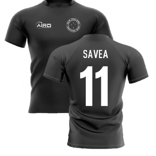 2025-2026 New Zealand Home Concept Rugby Shirt (Savea 11)