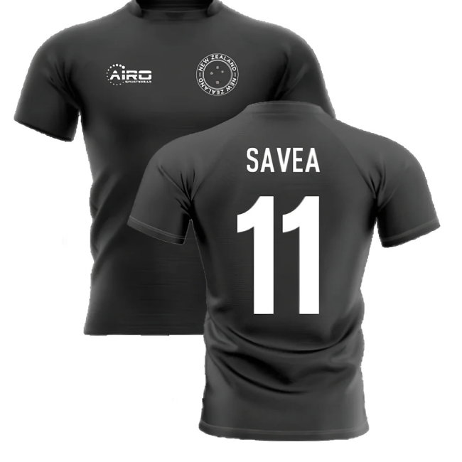 2025-2026 New Zealand Home Concept Rugby Shirt (Savea 11)