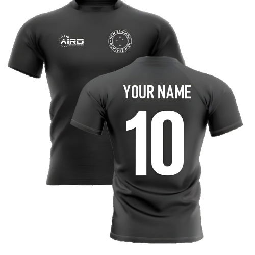 2025-2026 New Zealand Home Concept Rugby Shirt (Your Name)