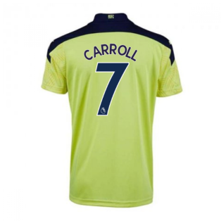 2020-2021 Newcastle Away Football Shirt (Kids) (CARROLL 7)