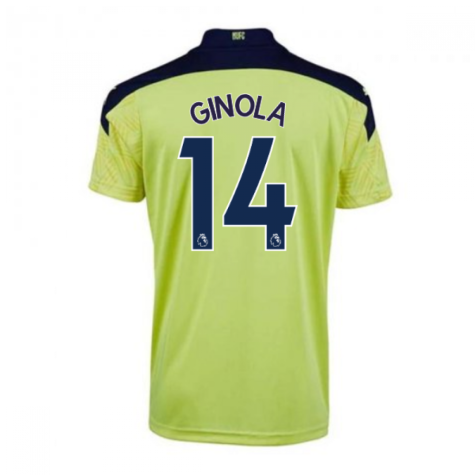 2020-2021 Newcastle Away Football Shirt (Kids) (GINOLA 14)