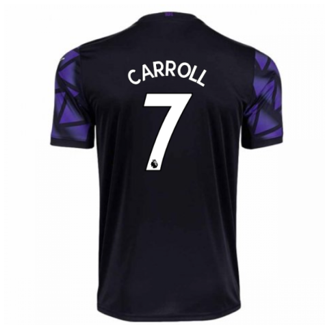 2020-2021 Newcastle Third Football Shirt (CARROLL 7)