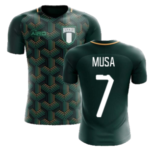 2023-2024 Nigeria Third Concept Football Shirt (Musa 7) - Kids