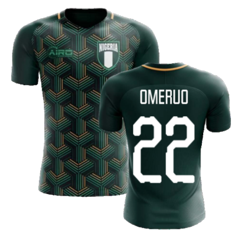 2023-2024 Nigeria Third Concept Football Shirt (Omeruo 22)